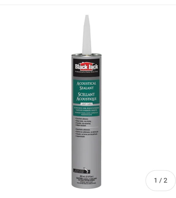Black Jack - Acoustical Sealant 825 Ml