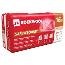 Safe'n'Sound 3" Stone Wool Batt Insulation - Rockwool