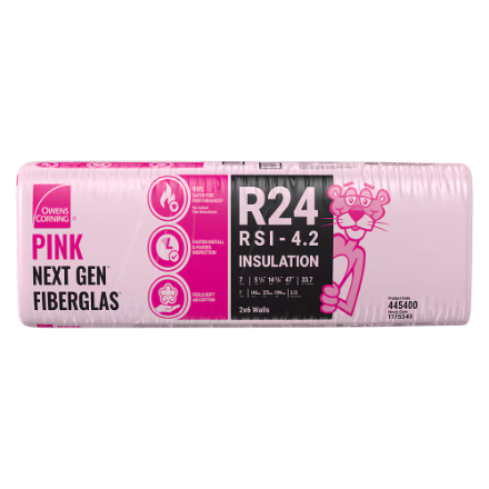 R24x15 Fiberglass Batt Insulation - Owens Corning