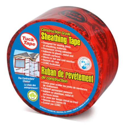 Sheathing Red Tape Tuck Polyp 60Mmx66M